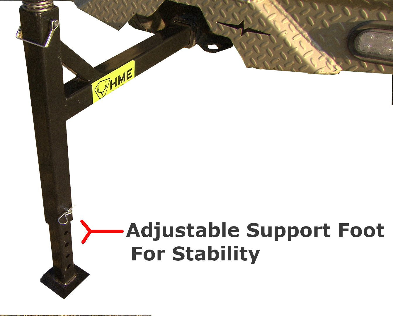 Hme Truck Hitch Game Hunting Hoist - Complete Kit (Includes Winch/Gambrel For Skinning Or Cleaning Game) | 400 Lb Capacity