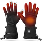 Upgraded Heated Glove Liners For Men Women, Rechargeable Electric Battery Heated Gloves Windproof Winter Glove Liners Thin Glove