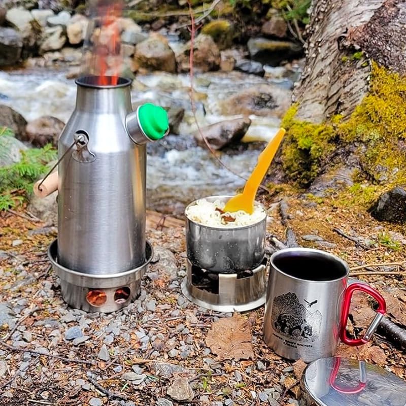 Small Cook Set For Trekker Kelly Kettle - 16 Oz. Pot (.47 Ltr)
