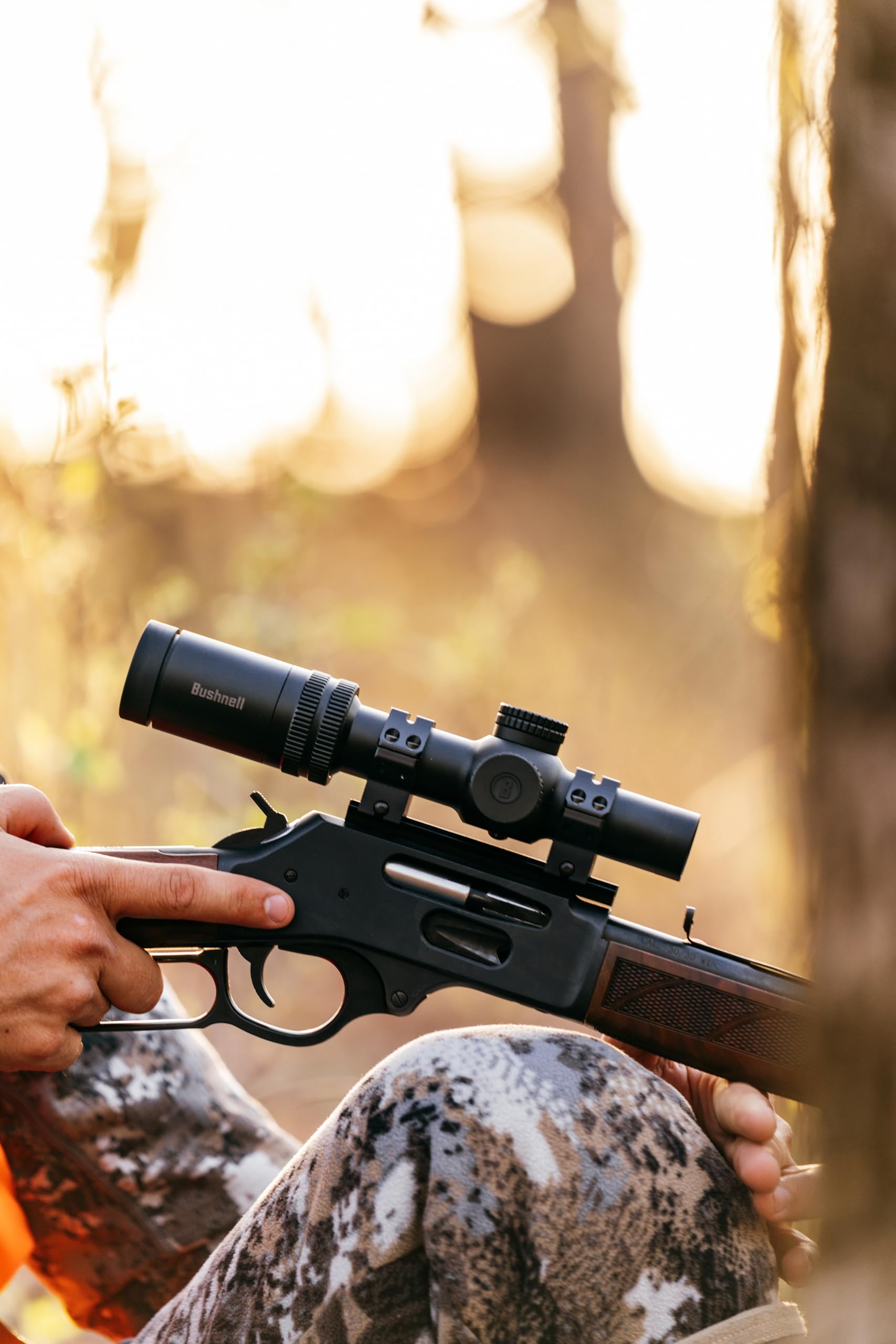 Bushnell R5 1-6x24 Illuminated DD2-QA Riflescope, HD Optical System, Fully-Multi Coated Lenses, EXO Barrier, IPX7 Waterproof
