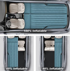 Umbrauto Car Air Mattress For Full Size Suv, Upgraded Flocked Surface/Durable 210T Bottom Van Camping Bed, Quick Inflation W/Ele