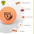 Killerspin Training 1 Star Balls 40+ (Orange) - 25 Pack Table Tennis Balls  High-Performance 40+ Abs Training Balls  Ultimate Du