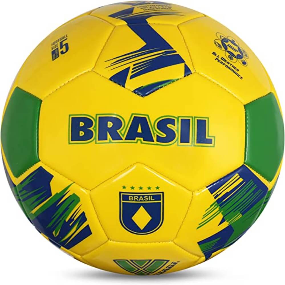 Vizari National Team Soccer Balls – Brazil Yellow