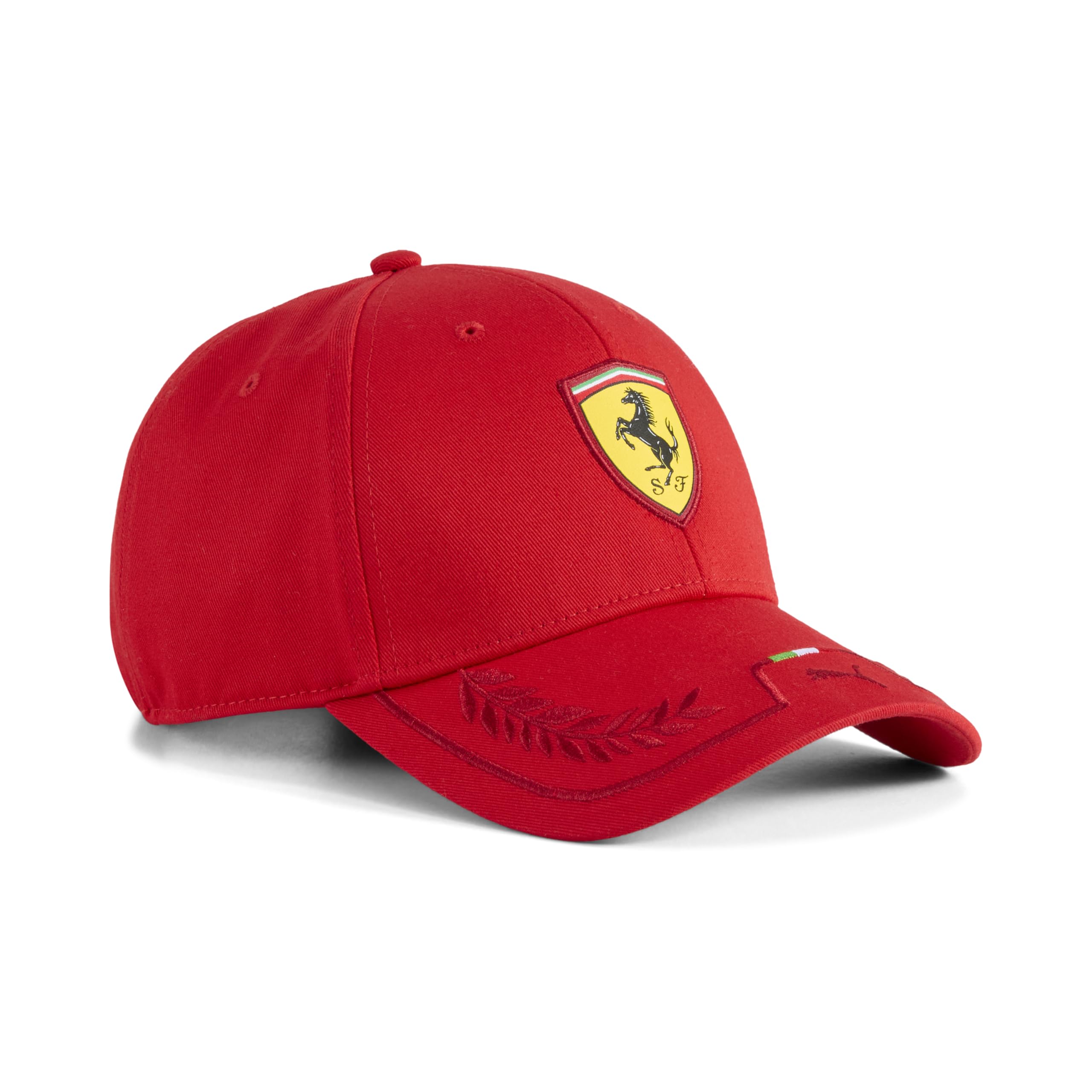 PUMA Scuderia Ferrari F1 Italian Stripe Hat - Rosso Corsa - One Size Fits Most