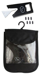 Ho Stevie! Frp Quad (4) Surfboard Fins - Stronger Than Regular Nylon Fins - Includes Fin Bag, Screws, Wax Comb And Fin Key (Blac