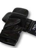 TK Boxing Gladiator Bag Mitt Gloves, Perfect for Hand Strengthening, Boxing, Kickboxing, MMA for Men and Women (Black, XL)