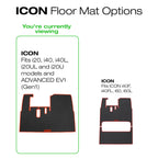 Xtreme Mats Icon Compatible, Full Coverage Golf Cart Floor Liner - Compatible With Icon Golf Carts (I20, I40) And Advanced Ev (G