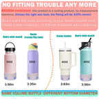 Wk Ieason Protective Silicone Sleeve Boot For 20-40Oz Stanley Tumbler And Compatible With 12Oz 21Oz 24Oz Hydro Flask Water Bottl