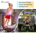 Seven Leap Expandable Bar For Junior Gymnasts - Adjustable And Folding Design