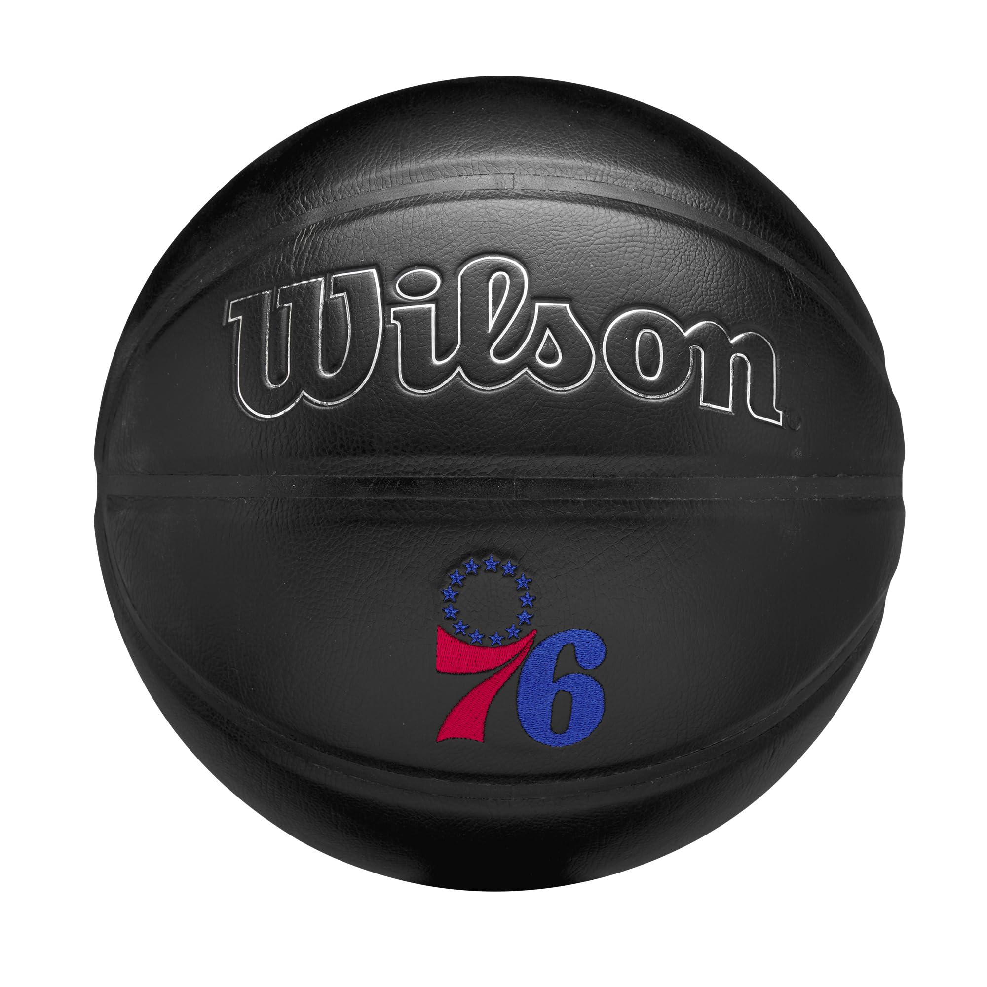 WILSON NBA Team Premiere Basketball - Philadelphia 76ers, Size 7-29.5
