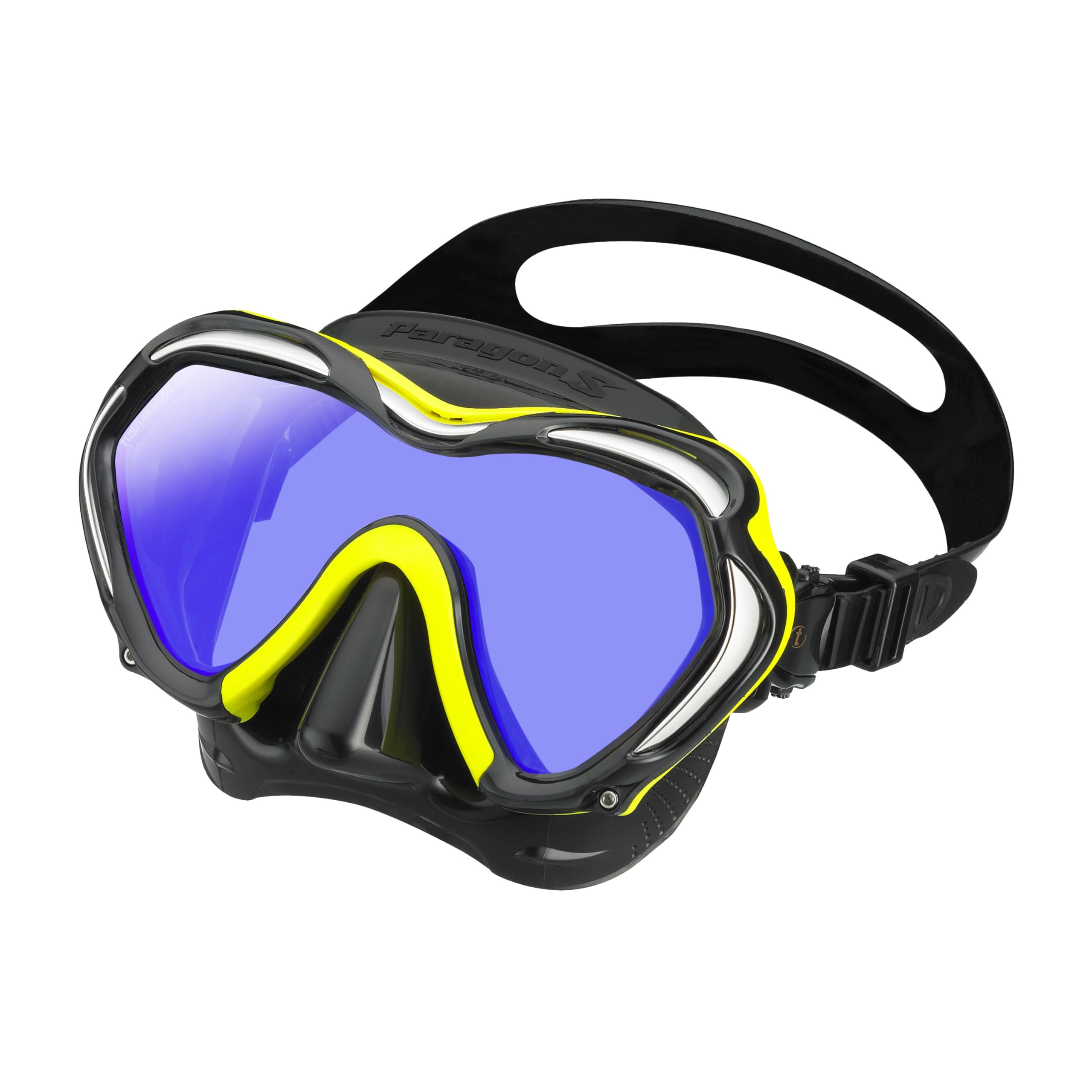 TUSA M-1007 Paragon S Scuba Diving Mask, Flash Yellow