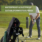 Colewin Golf Bag Cover Rain Hood,Waterproof Golf Bag Hood Cover,Almost Fits All For Tour Bags/Golf Bags/Carry Cart/Stand Bags