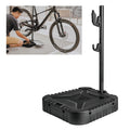 Topeak Tune-Up Station - All-in-One Bike Storage & Charging Stand with Adjustable Tool Organizer Box, Modular Add-On Support, 35