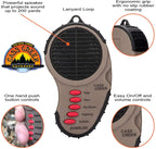 Cass Creek Spring Gobbler Handheld Electronic Game Call | 5 Turkey Calls In 1 | Authentic Animal Recordings | 200 Yard Sound Pro