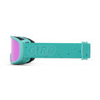 Giro Moxie Ski Goggles - Snowboard Goggles For Women  Youth - Glaze Blue Mica Strap With Amber Pink  Yellow Lenses