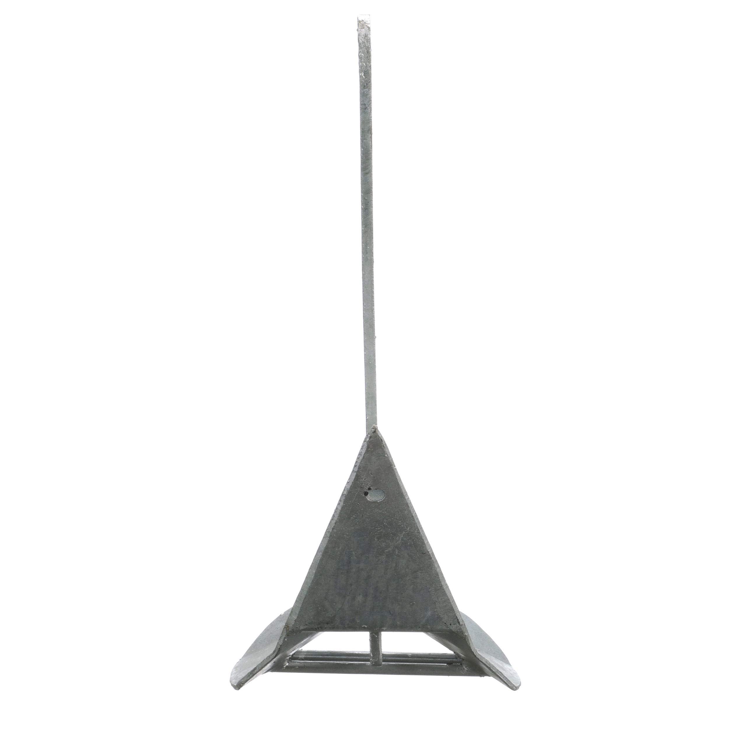 Seachoice Plow Boat Anchor, Hot-Dipped Galvanized Steel, 14 Lbs., For Boats 24-31 Ft.