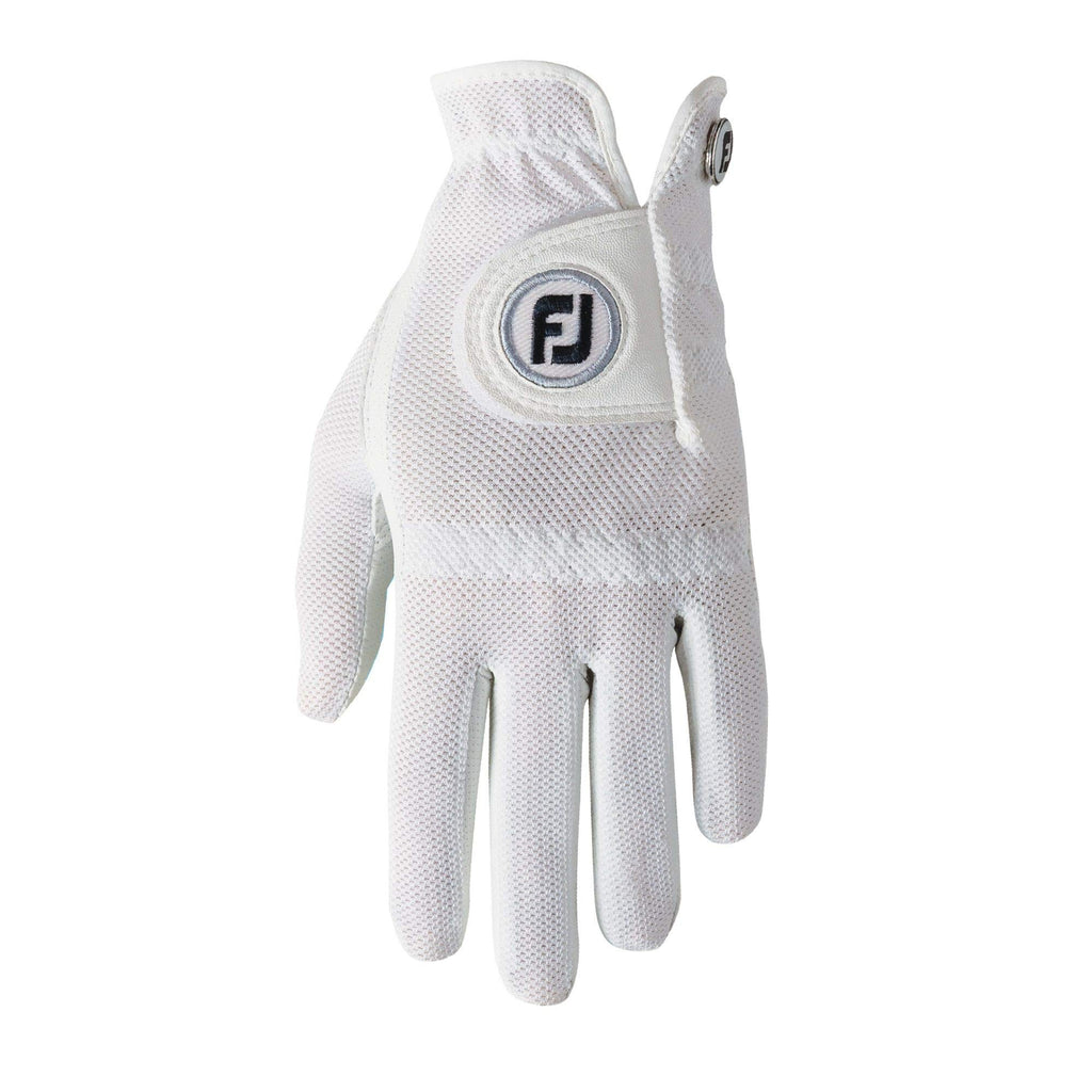 Footjoy Women'S Stacooler Golf Glove, Pearl Small, Worn On Left Hand