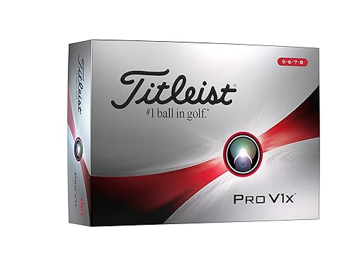 Titleist Pro V1X One Dozen High Number Golf Balls