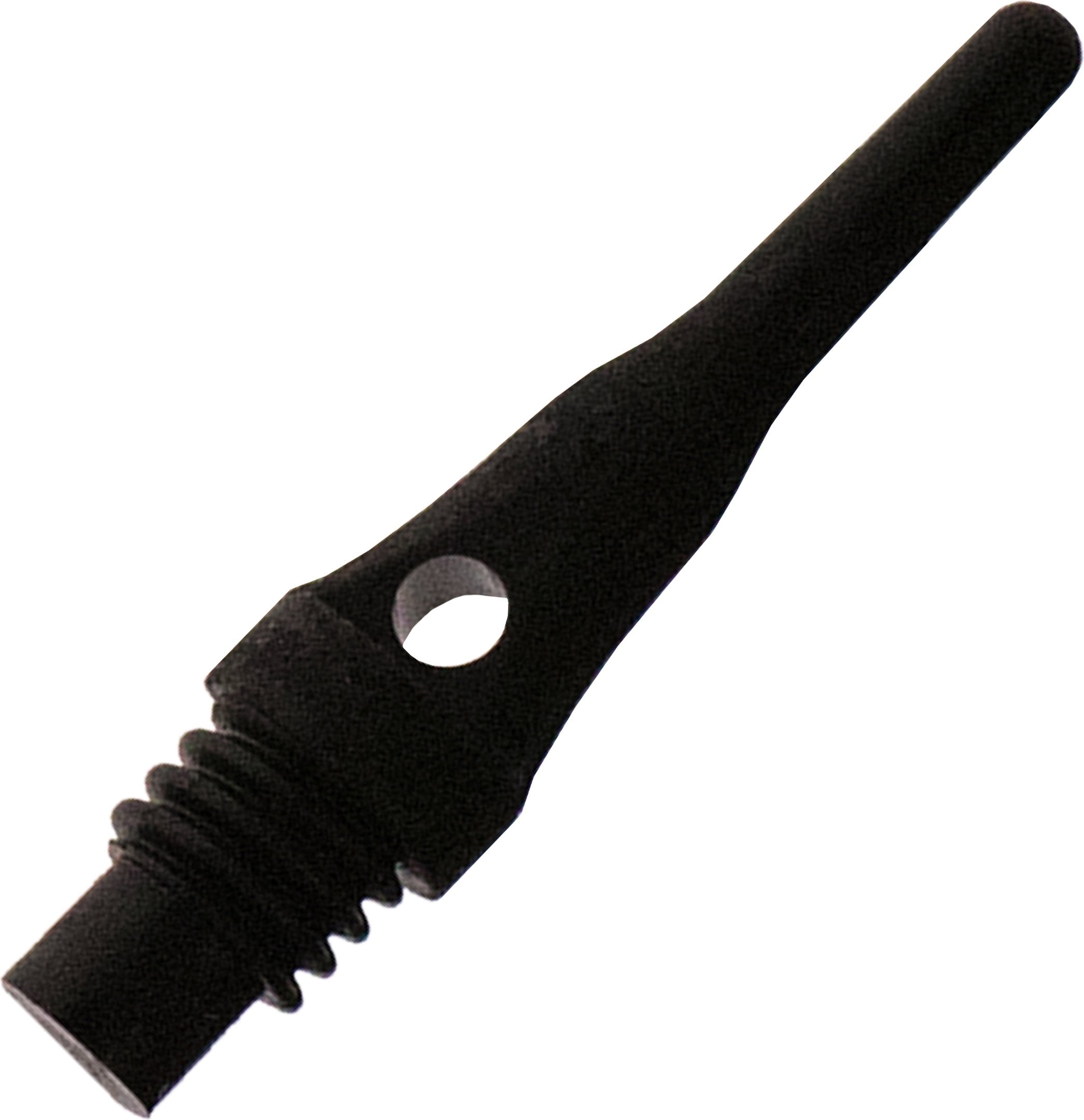 Viper Dart Accessory: Tufflex S.S. (Super Short) 2Ba Thread Soft Tip Dart Points, Black, 1000 Pack