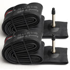 Fincci Pair Bike Inner Tube 26 X 175-2125 Inch 48Mm Presta Valve Inner Tubes For Mountain Mtb Bicycle - Compatible Sizes: 175185