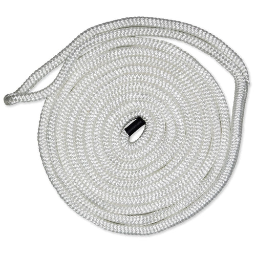 3/8In-15Ft Dblbrd Cmp Dockline Wht