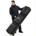 YESUNEED Ski Bag with Wheels, 65-69 Inch Snowboard Bag, Waterproof 900D Ski Bags for Air Travel, Padded Extendable Snowboard Bag