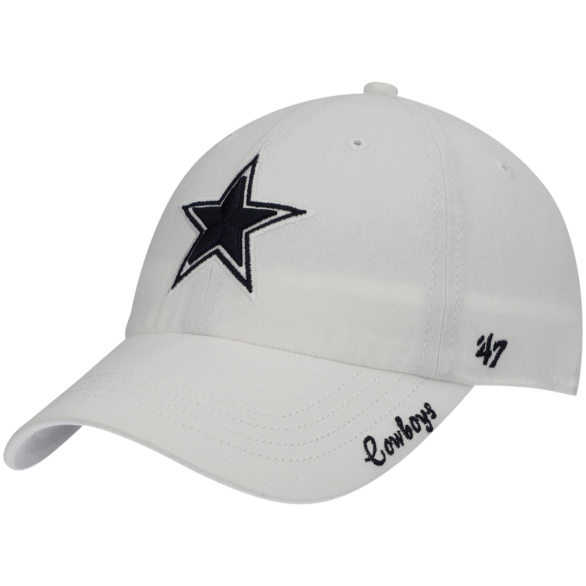 NFL Dallas Cowboys Womens Womens 47 Clean Up, White, OSFM