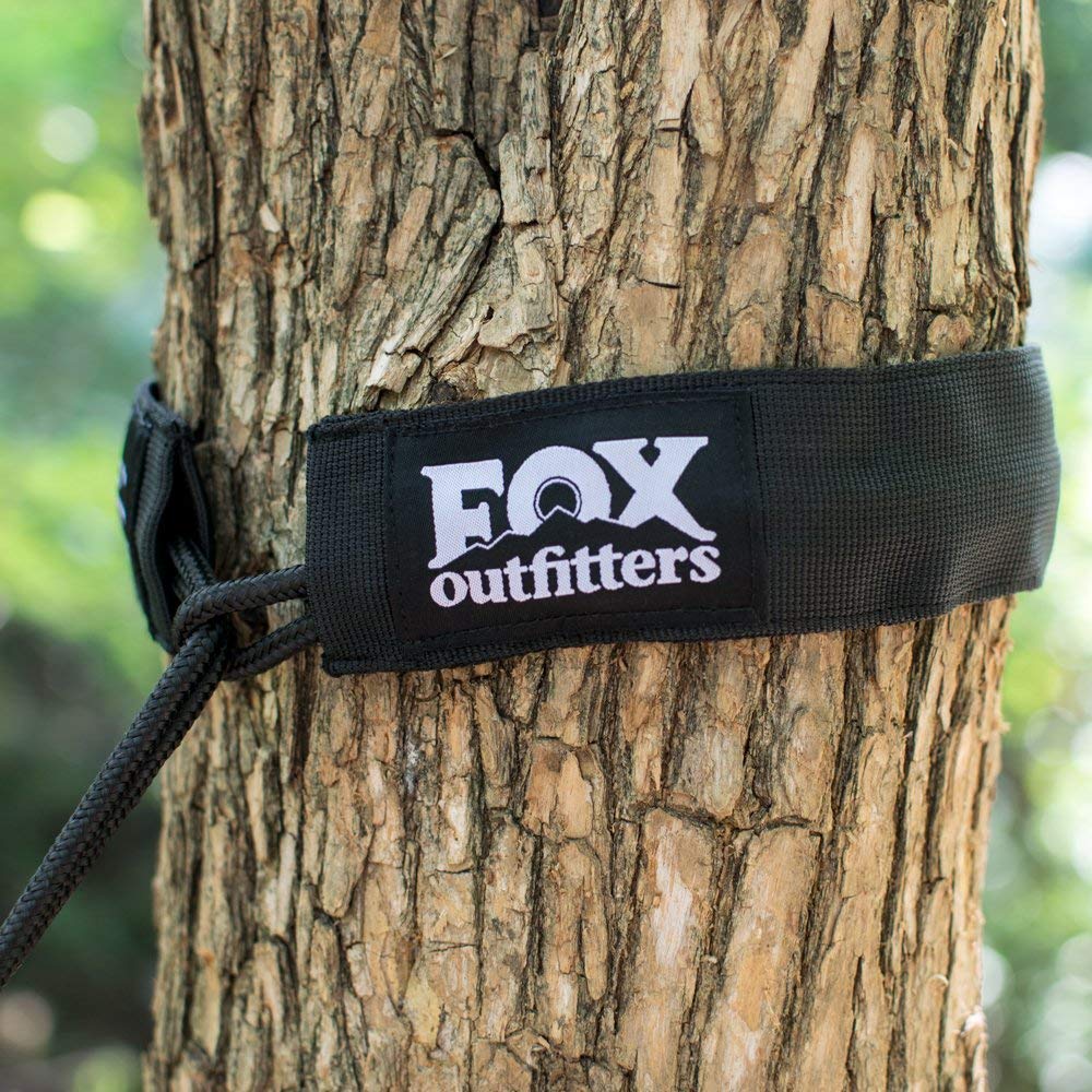 Fox Outfitters Neolite Double Camping Hammock - Lightweight Portable Nylon Parachute Hammock For Backpacking, Travel, Beach, Yar