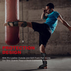 Fiving Mma Martial Arts Shin Guards - Padded, Adjustable Muay Thai Leg Guards With Instep Protection For Kickboxing/Mma Training