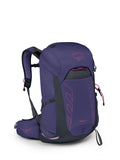 Osprey Tempest 26L Womens Lightweight Hiking Backpack - Daypack for Travel & Camping, Deep Fig/Hotspot Pink