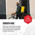 Vittoria Townee Road Bike Tire - Hybrid Bicycle Tires For Casual Riding Commuting & Courier Work - Folding 20 Inch Bike Tire