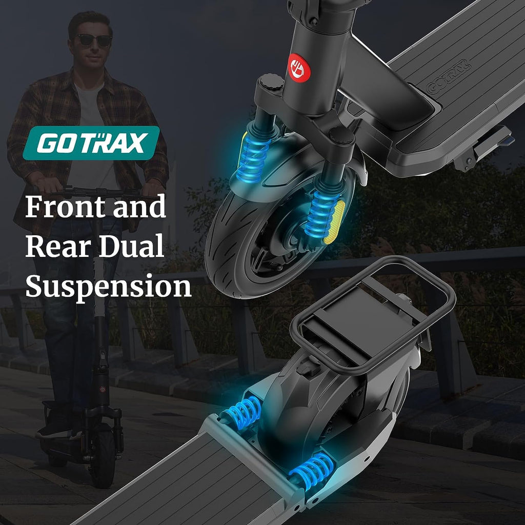 Gotrax Eclipse Ultra Saddle Electric Scooter, 20MPH, 28Miles, Adjustable Handlebar Height, Foldable, Detachable Seat, Cruise Con
