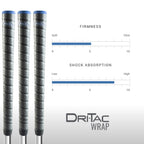 Winn Dri-Tac Wrap Midsize (+1/16 Inch) 13 Piece Golf Grip Bundle (