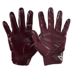 Cutters Rev Pro 6.0 Receiver Gloves Solid Maroon XX-Large