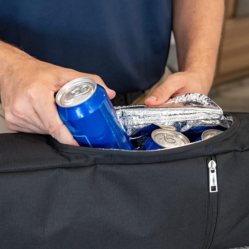 Ultimate Cooler Bag For Golf, Sports, Outdoor Enthusiasts: Convenient Insulated Travel Bag With Ice Packs And Koozies - Enjoy Co