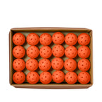 Wilson Tru 32 Indoor Pickleballs - 48 Ball Case, Orange