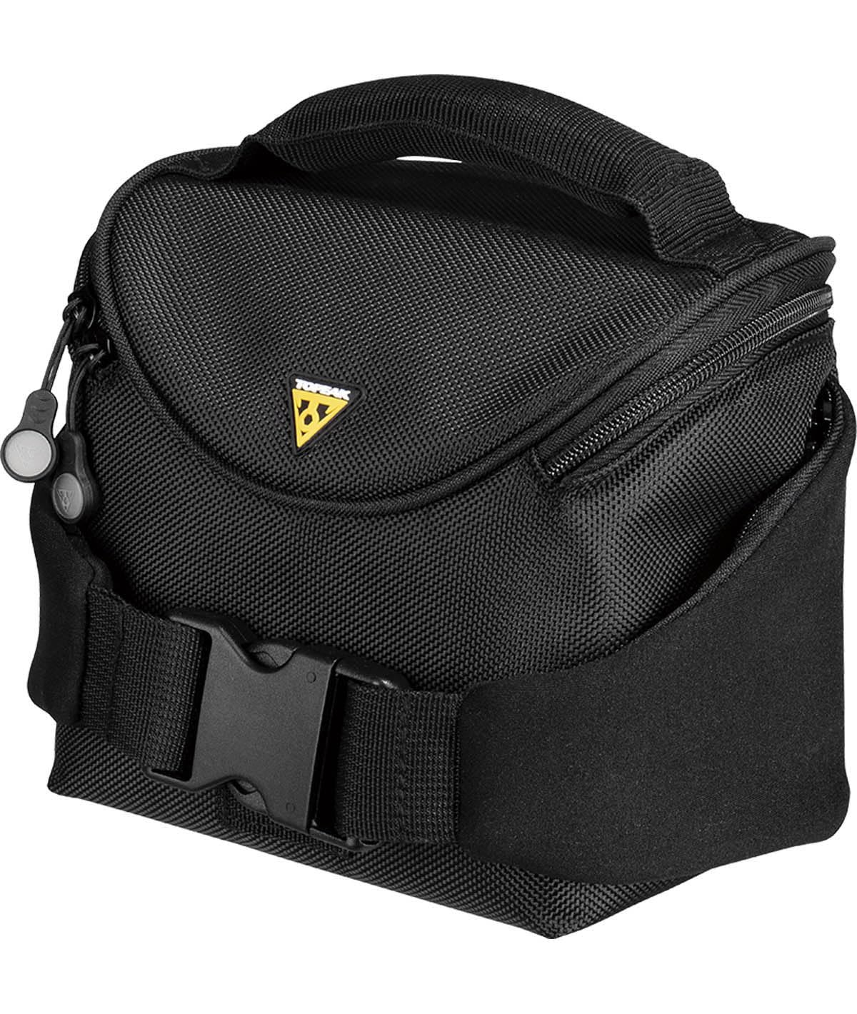 Topeak Unisexs Tourguide Handlebar Bag, Black, 2 Litre