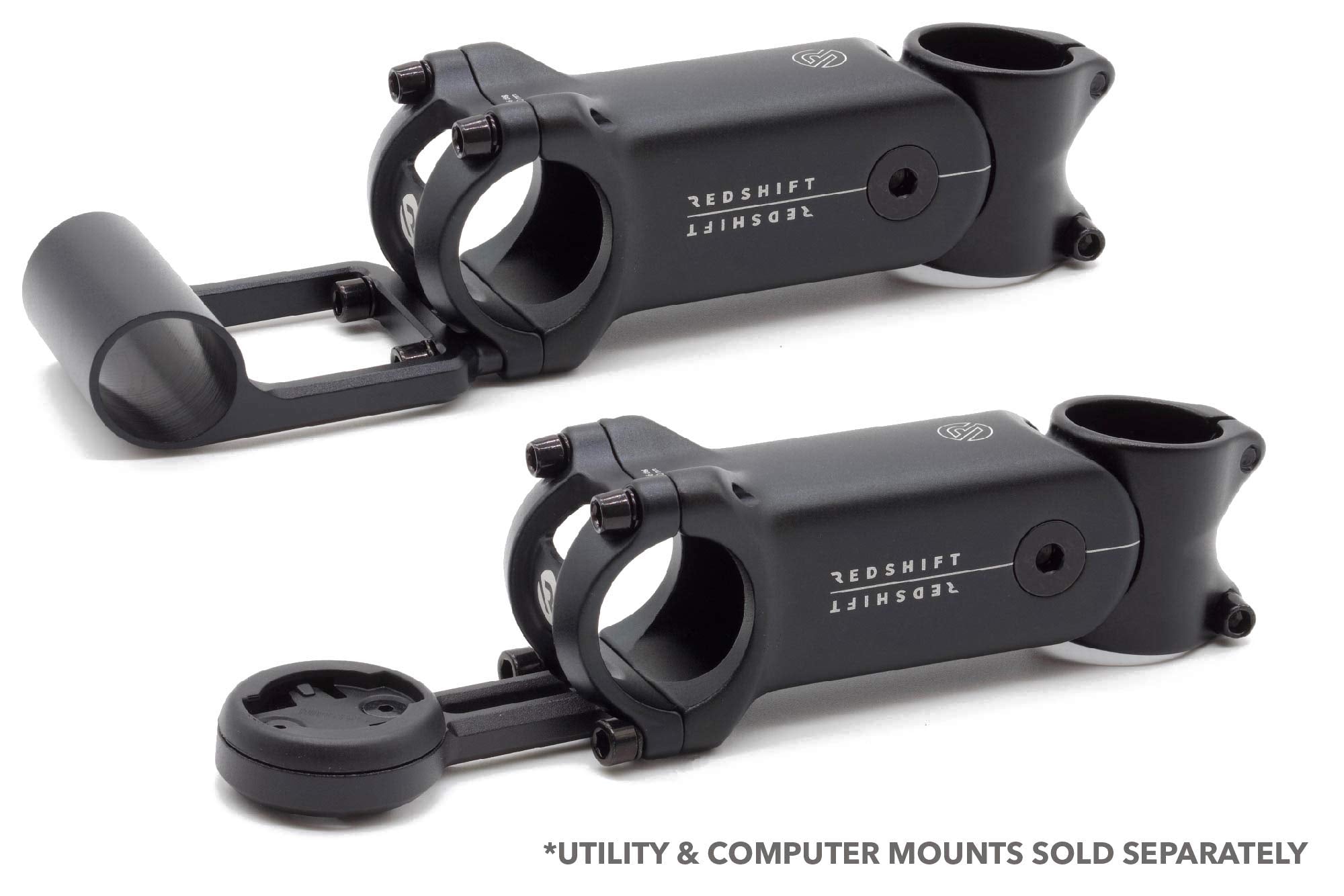 Redshift Shockstop Suspension Stem 6 Degree X 110Mm Shock-Absorbing Bike Stem For Road, Gravel, E-Bikes, And Hybrid Bicycles