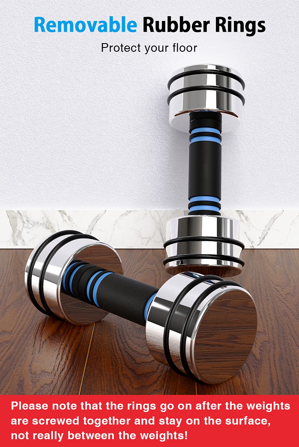 Weight Set 30Lb Pair (15Lb/20Lb/25Lb/30Lb) Adjustable Dumbbells Ultracompact Chrome With Foam Handles Home Gym Workout Exercise