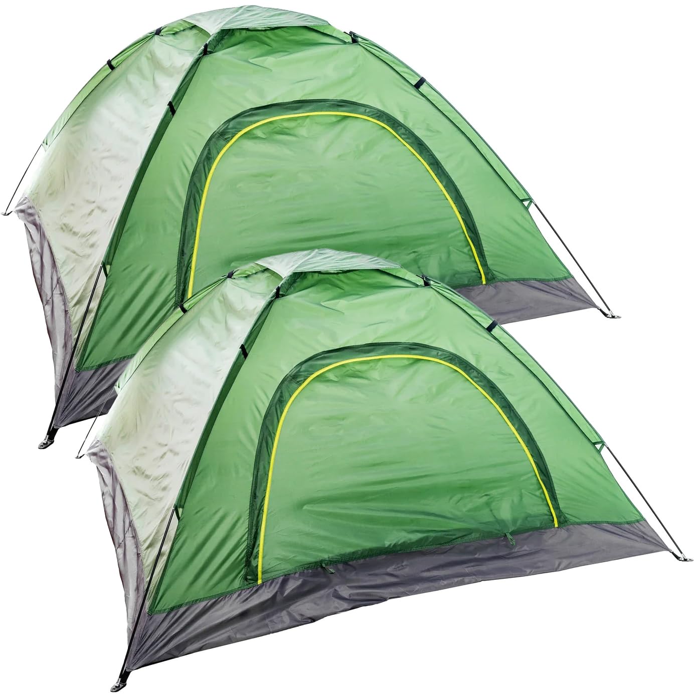 10 Pack Emergency Waterproof Pop Up Tents for Homeless People Camping Bulk Lightweight, Cold Weather Outdoor 4 Person Tents with