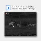 Pulsar Thermion 2 LRF XQ50 Pro Thermal Riflescope with Laser Range Finder