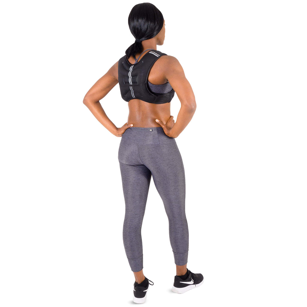Prosourcefit Exercise Weighted Training Vest For Weight Lifting, Running, And Fitness Body Weight Workouts; Men & Women - 12Lb,
