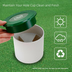 Roykaw Golf Cup Cover, Golf Putting Green Hole Covers For Golf Course Hole/Golf Practice Training Aids Holes, Abs Golf Hole Cove