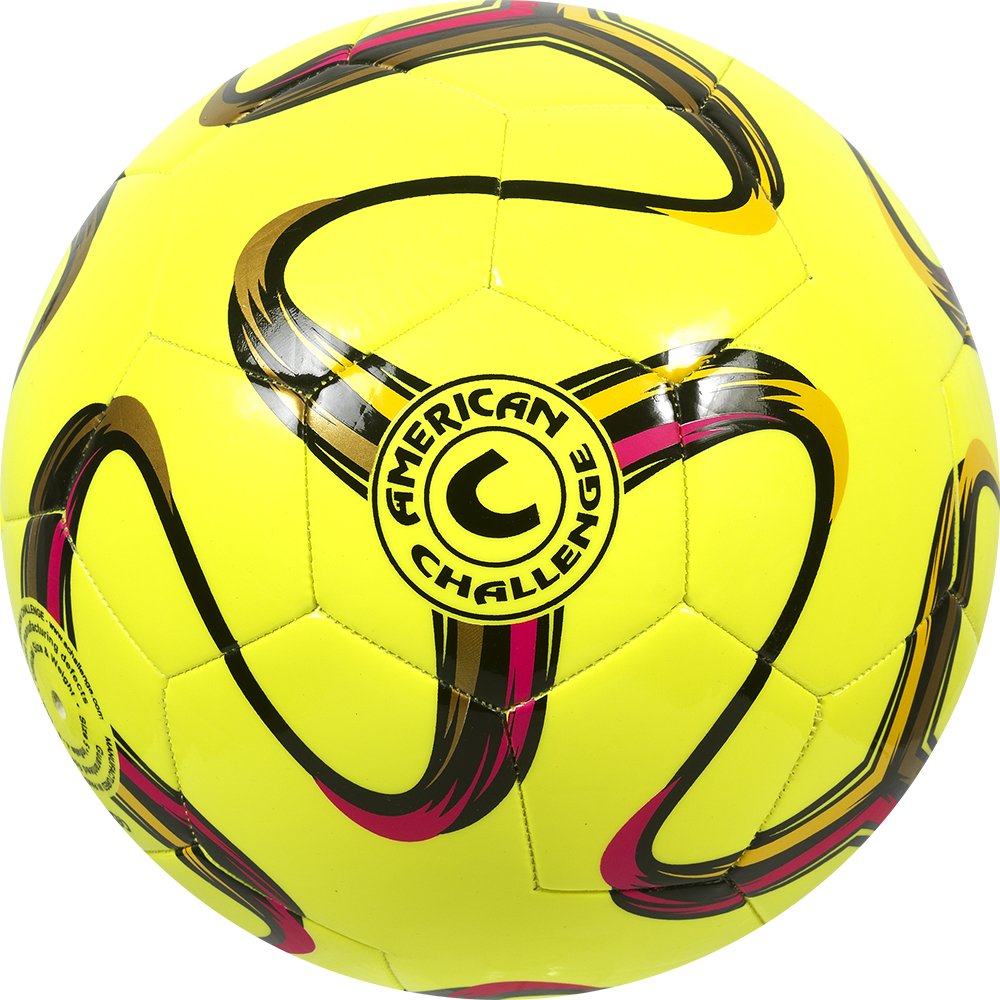American Challenge Brasilia Soccer Ball (Lemon, 5)