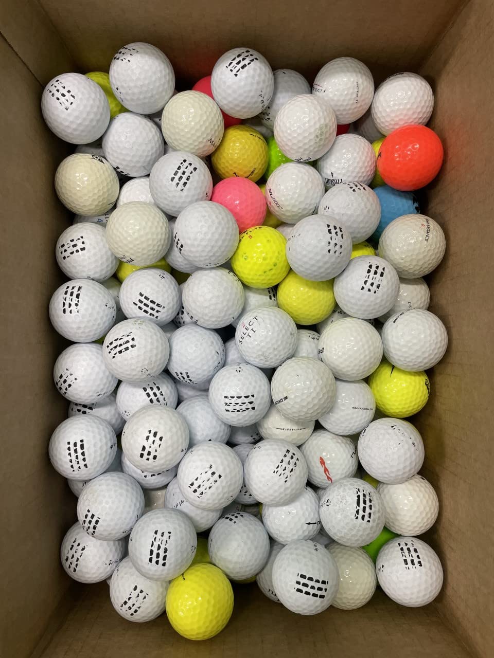 Golf Ball Planet 72 Ball Mesh Bag Hit Away Practice Used Golf Balls