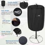 Ithwiu Disc Golf Basket Cover, Double Stitched Seam, Tear And Uv Resistant-420D Heavy Duty Fabric, Waterproof, Sun Protection, F