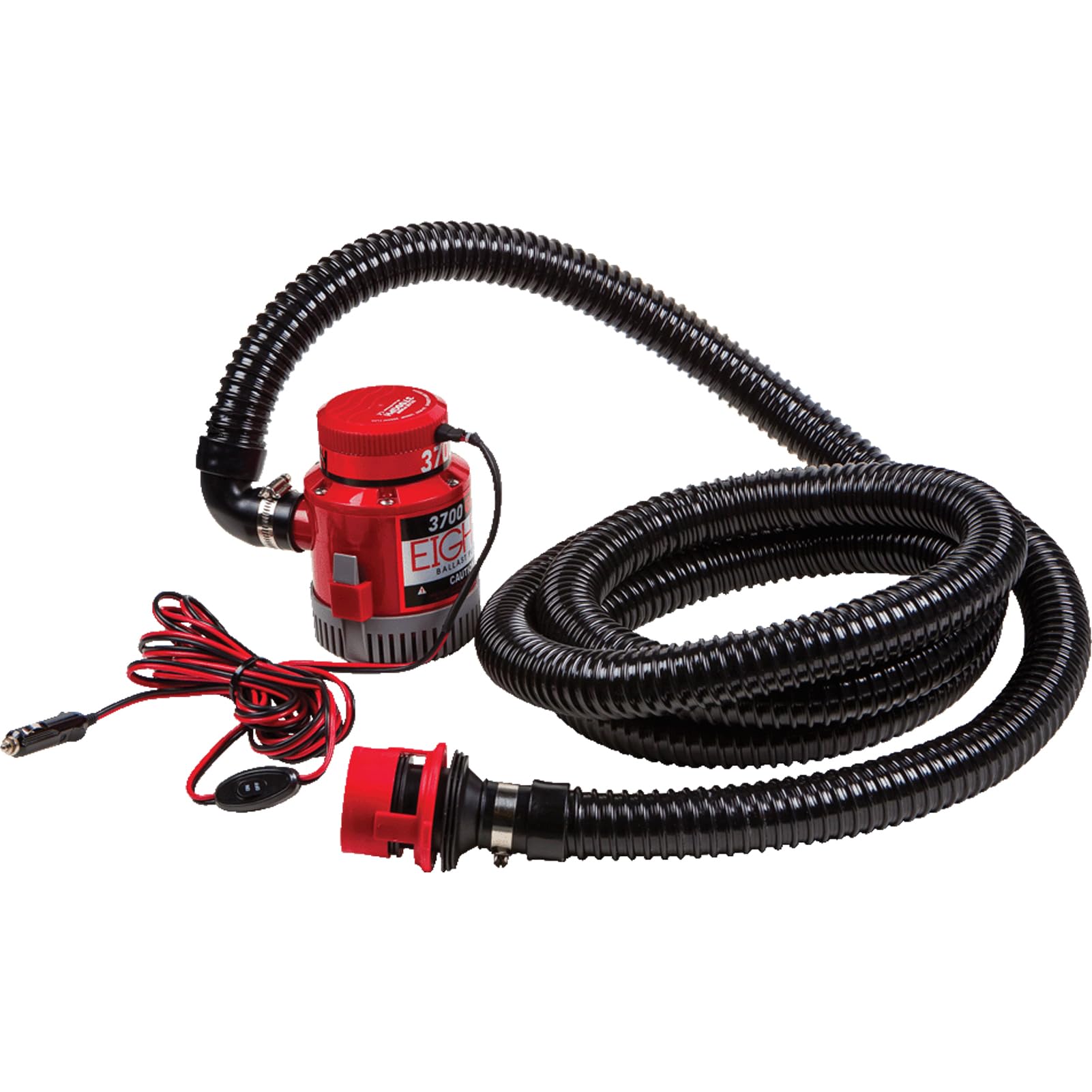 Ronix Eight.3 Submersible Pump 3700GPH 12V DC 20AMP Fuse