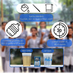 P&G Purifier Of Water Portable Water Purifier Packets (Box Of 240 Packets). Emergency Water Filter Purification Powder Packs For