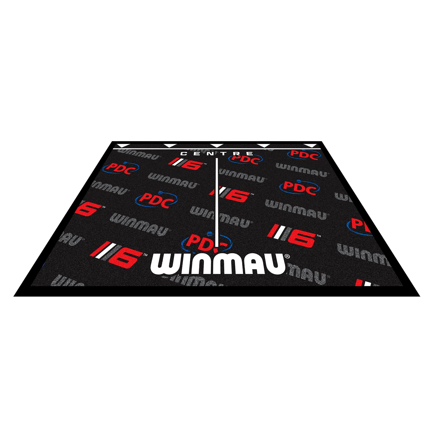 Winmau Xtreme Dart Mat - Heavy-Duty Floor Protection with Official Oche Line - Non-Slip PVC Dartboard Mat for Home, Pub & Club U