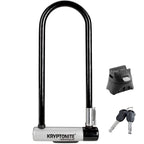 Kryptonite Kryptolok Ls Bike U-Lock, Heavy Duty Anti-Theft Bicycle Lock Sold Secure Gold, 127Mm Long Shackle With Mounting Brack